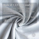 12 Pairs Bulk Leather Work Gloves for Men or Women for Construction