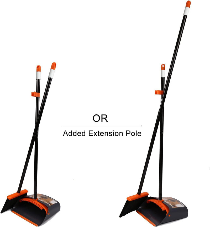 TreeLen Broom and Dustpan Set with 52