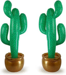 2 Pack Inflatable 36" Cactus Prop Décor