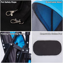 Easy-Foldable Dog Cage Stroller