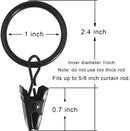 Curtain Hooks Hangers Clip Rings