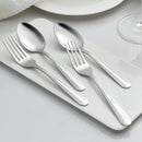 24 Pieces Tea Spoons Set, 6.2 Inches Stainless Steel Teaspoons Silverware