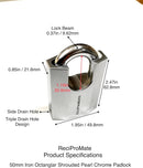 Heavy Duty Shrouded Padlock-High Security