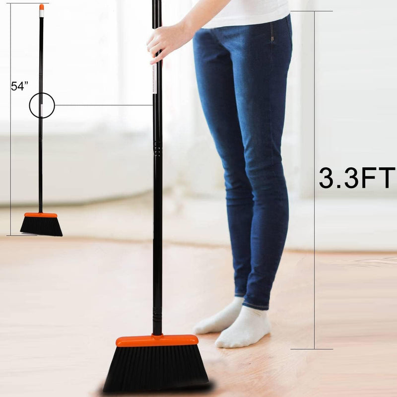 TreeLen Broom and Dustpan Set with 52