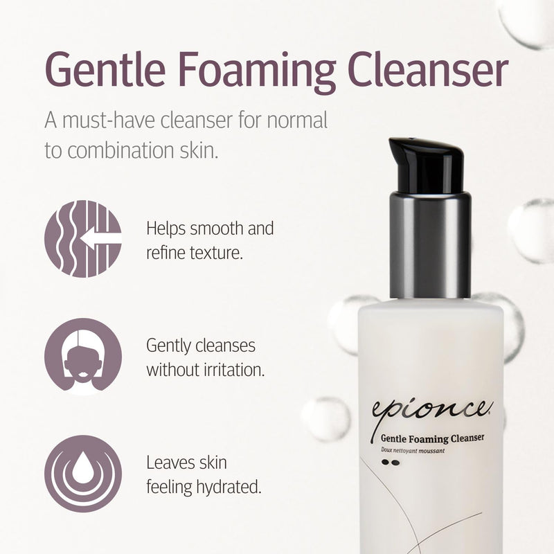 Epionce Gentle Foaming Cleanser - Face Wash & Makeup Remover