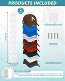 Hat Organizer for Baseball Caps (2-Pack)