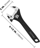 Adjustable Wrench Extra Wide Jaw