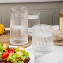 Drinking Glasses 8pcs, 12oz and 10oz Glassware, Tumbler Glasses Cup Set
