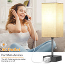 Table Lamp set of 2,3-Color Bedside Lamps with Pull Chain Table Lamps