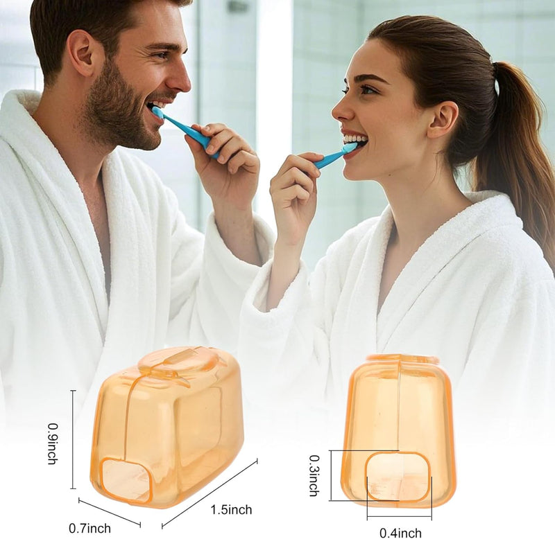 20pack Travel Toothbrush Head Cover Portable