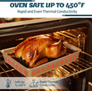 Baking Pans Set, Nonstick Stackable Bakeware Sets