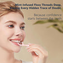 Pink Floss Picks 85 Count Mint Dental Floss Cleaner