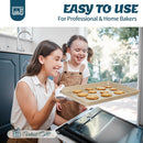 Baking Pans Set, Nonstick Stackable Bakeware Sets