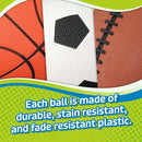 Toysmith 3-Pack Toddler Sports Balls