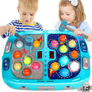 Whack-a-Mole Game for Kids, Interactive Educational Toy with Lights & Sound