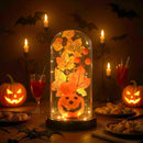 Halloween Decor -Jack-o'-Lantern- Decorations  - Adorably Spooky Light-Up Pumpkin