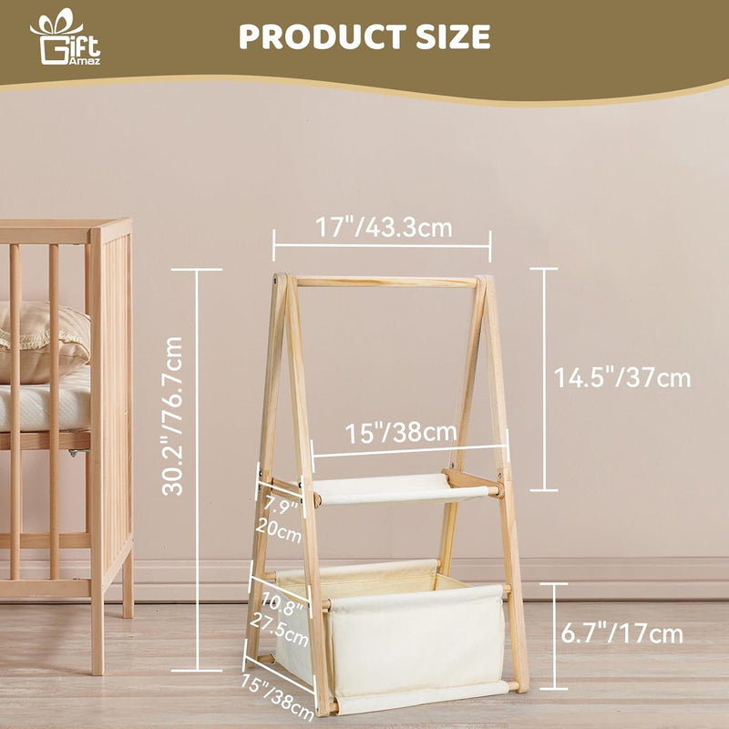 Wooden Baby Shower Crate Closet