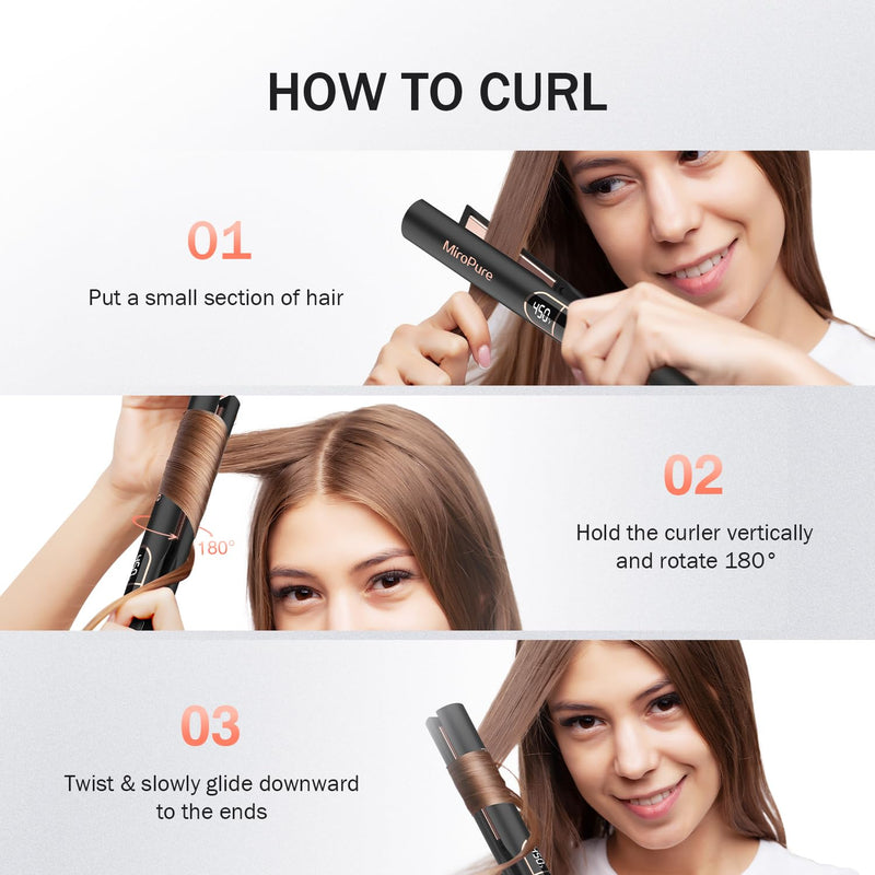 Miropure Flat Iron Hair Straightener