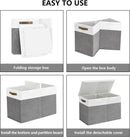 Large Toy Storage Box with Lids