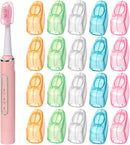 20pack Travel Toothbrush Head Cover Portable