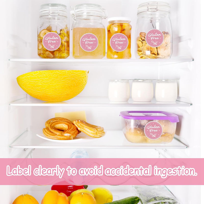 Louise Maelys Gluten Free Stickers for Food Safety