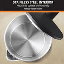 Electric Kettle, Cool Touch Stainless Steel Interior