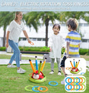 Powza Musical Jump Toss Ring Game