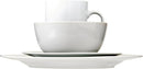Amazon Basics 16-Piece Porcelain Kitchen Dinnerware Set with Plates