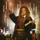 Flameless Floating Candles with Wand，12 Pcs Magic LED Hanging Taper Candles