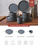 Nebula Ridge Stoneware Dinnerware Sets, Plates and Bowls Sets