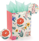 Sawnfay Gift Bag - 13'' Large Flower Gift Bag