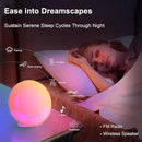 Smart Wake Up Light Sunrise Alarm Clock
