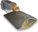 Cat Litter Box Mat Double Layer Trapping Mat