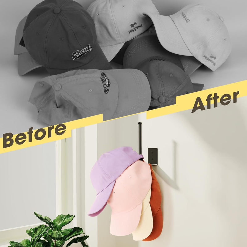 4 Pack Hat Racks for Baseball Caps