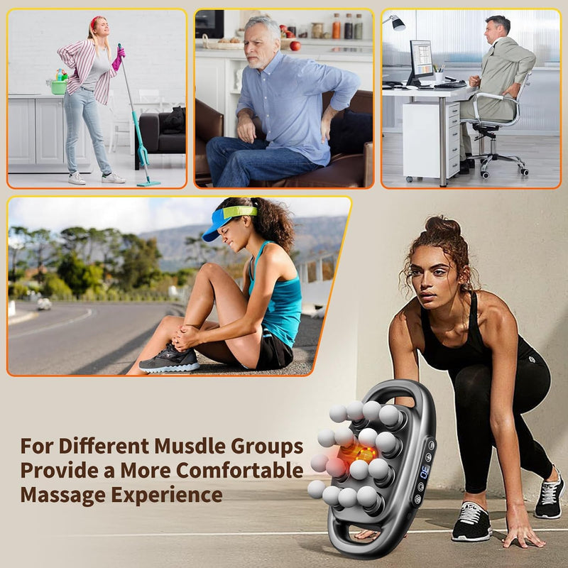 VTT Head Massage Gun Set