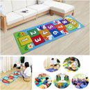 Kids Hopscotch Rug, Non-Slip Play Mat for Ages