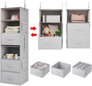 Vailando 6-Shelf Hanging Closet Organizer