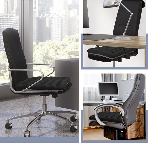BUYUE Good Support Office Chair Cushion Padded