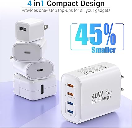 USB C Charging Block adapter