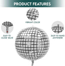 Disco Ball Balloons Pack of 14 for Disco Party