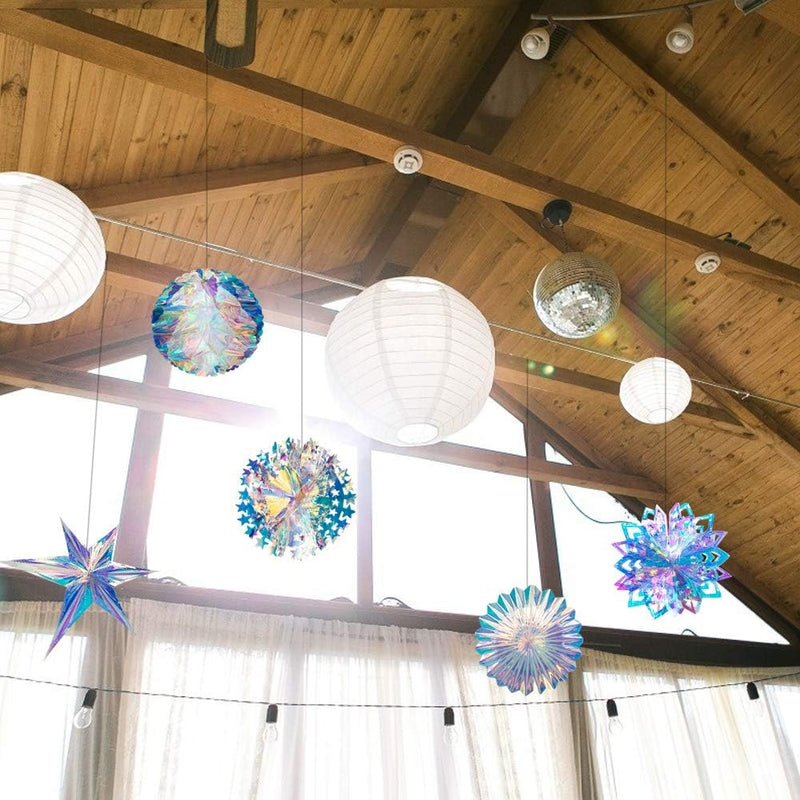 home Party Decorations with Hanging Honeycomb Ball