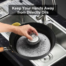 2Pcs Stainless Steel Scrubber with Handle