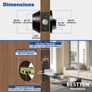 BESTTEN Single Cylinder Deadbolt