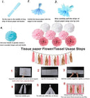 Pink Rose Gold Birthday Party Decorations Set,