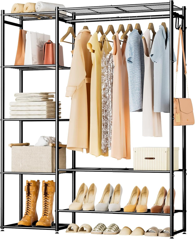 Portable Clothing Rack for Hanging Clothes