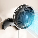 Quiet Small Wall Fan with Timer