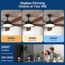 Smart Ceiling Fan with Light App Control
