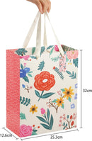 Sawnfay Gift Bag - 13'' Large Flower Gift Bag