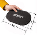 Oval Reusable Furniture Sliders for Carpet