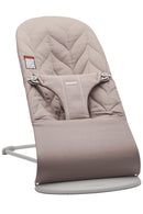 BabyBjörn Bouncer Bliss, Sand Gray, Woven, Classic Quilt